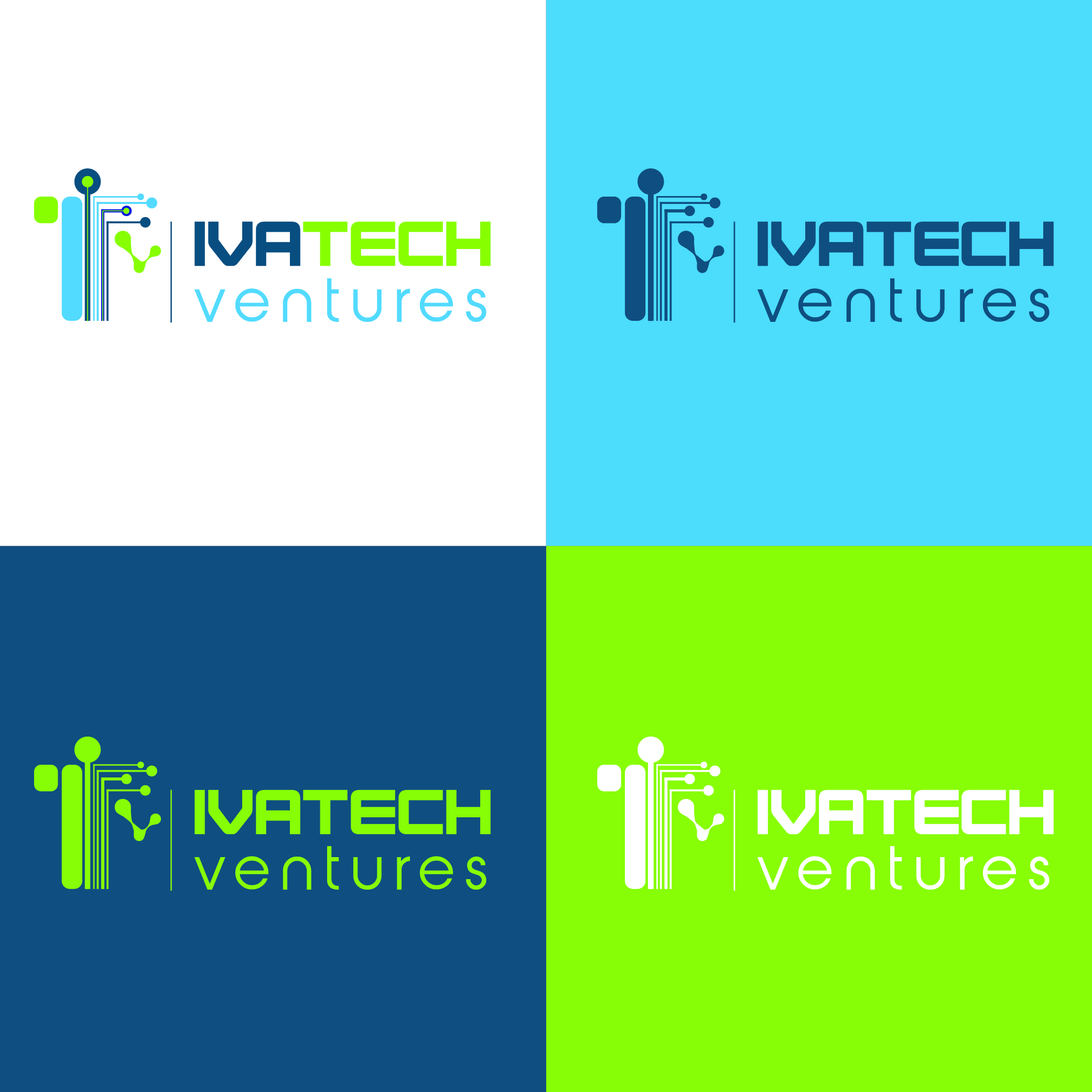 Ivatech Logo Design